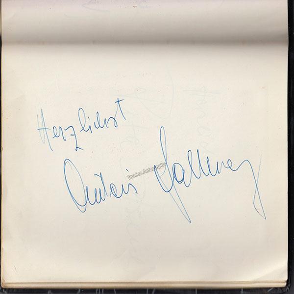Autograph Album - 90+ Signed photos and Signatures Munich 1950s - Tamino