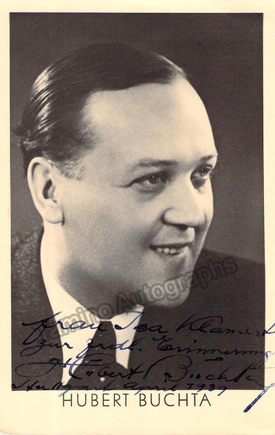 BUCHTA, Hubert