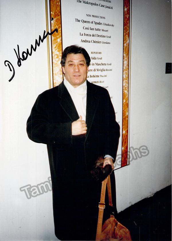 Autograph Collection of 41 Mugshot Photos Signed - Metropolitan Opera 1990s - Tamino