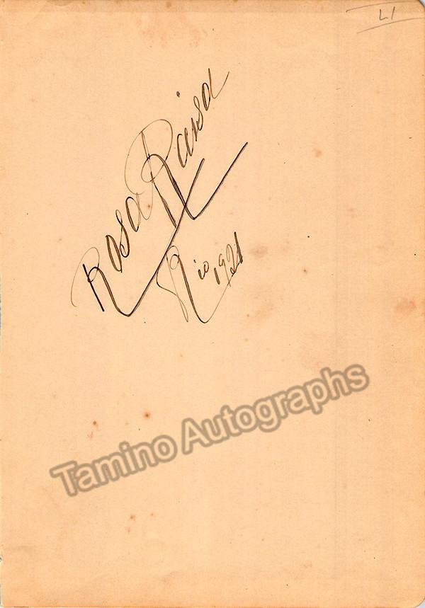 Amazing Signature Collection, 60+ Signatures Teatro Opera Rio Janeiro ...