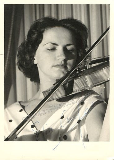 Czerfalvi, Elise - Signed photo