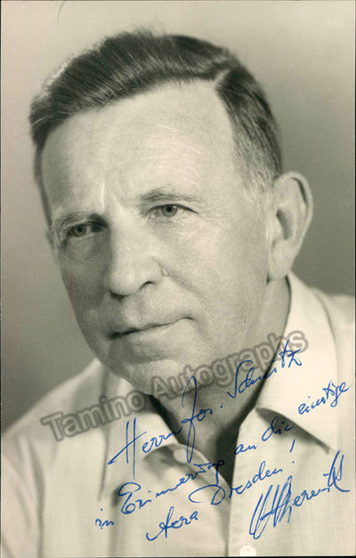 Czernik, Willy - Signed Photo