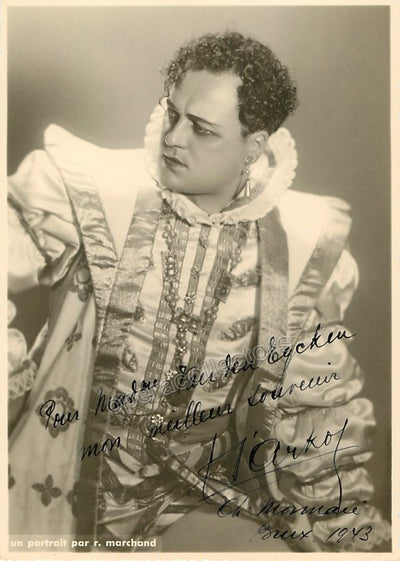 D'Arkor, Andre - Signed Photo in Rigoletto 1943