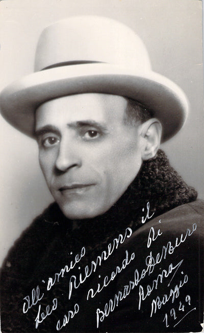 De Muro, Bernardo - Signed Photo