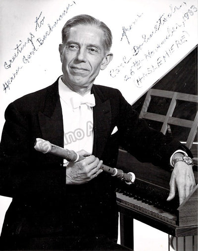 Dolmetsch, Carl - Signed Photo