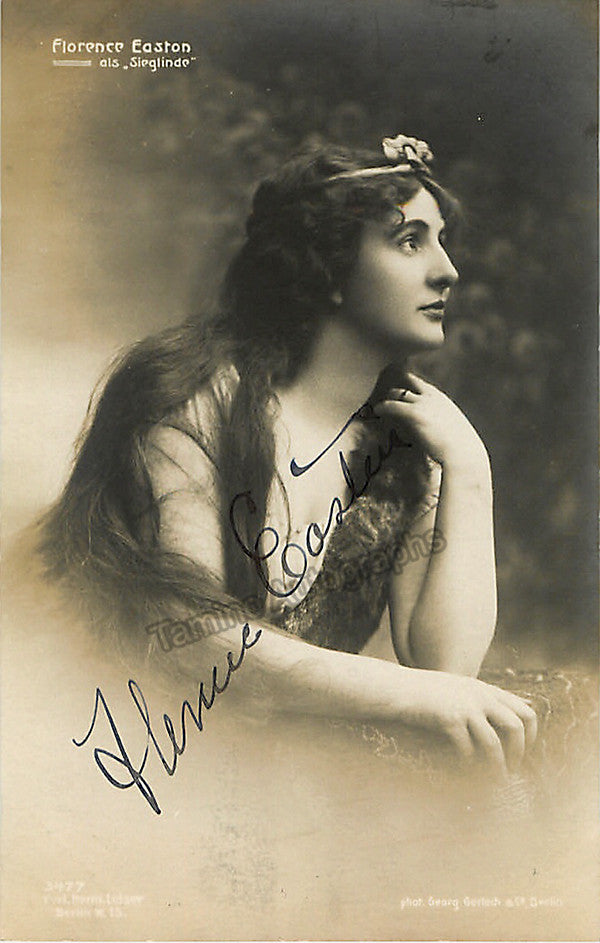 autograph easton florence signed photo as sieglinde 1
