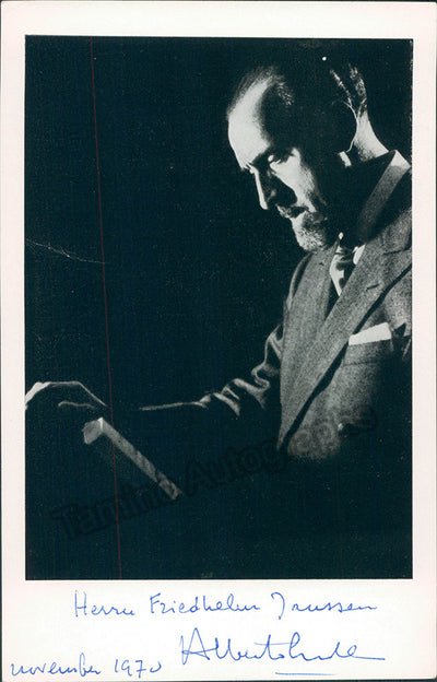 Erede, Alberto - Signed Photo