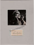 Ferrier, Kathleen - Signature and Photo Matted
