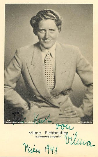 FICHTMÜLLER, Vilma