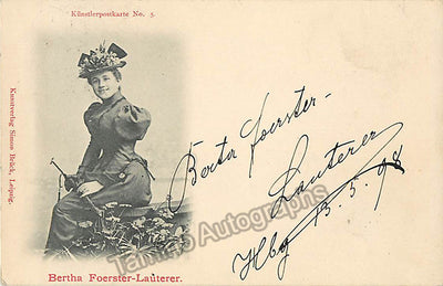 FOERSTER-LAUTERER, Bertha