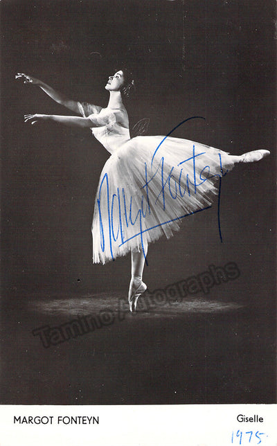 Fonteyn, Margot - Signed Photo
