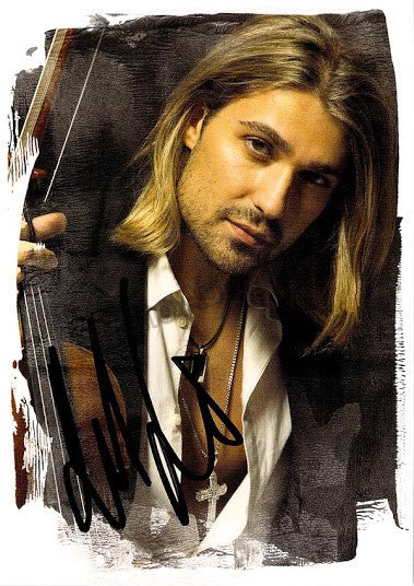 Garrett, David - Signed Promo Photo