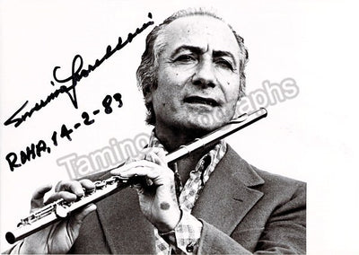 Gazzelloni, Severino - Signed Photo