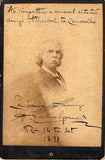 Gomes, Antonio Carlos - Signed Cabinet Photo 1891