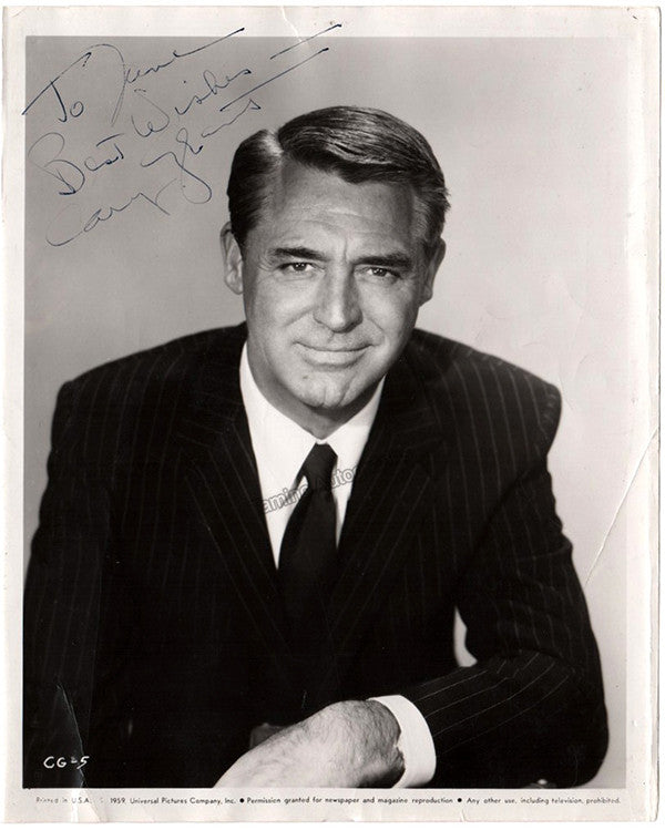Grant, Cary - Signed Photo