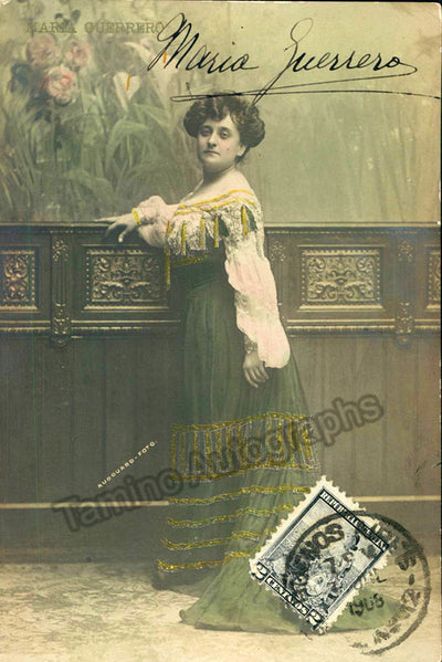 Guerrero, Maria - Signed Photo Postcard