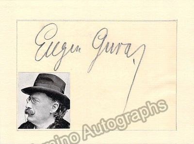 Gura, Eugene - Signed Card