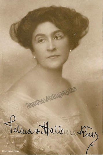 HALBAN-KURZ, Selma von