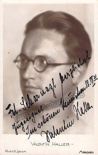 HALLER, Valentin