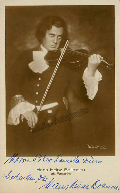 HEINZ BOLLMANN, Hans