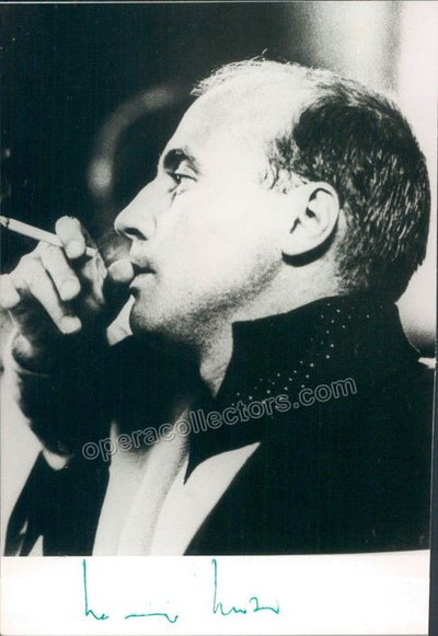 Henze, Hans Werner - Signed Photo