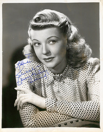 Hilliard, Harriet - Signed Photo