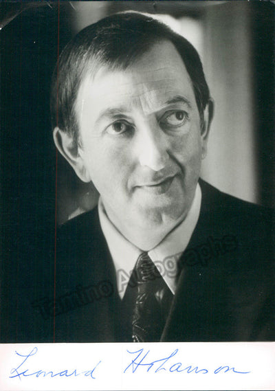 Hokanson, Leonard - Signed Photo