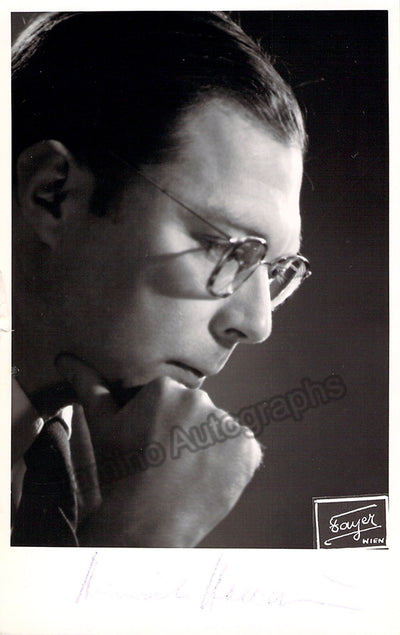 Hollreiser, Heinrich - Signed Photo