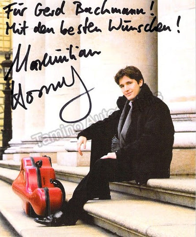 Hornung, Maximilian - Signed Photo Postcard