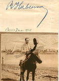 Huberman, Bronislaw - Signature + Playbill 1926