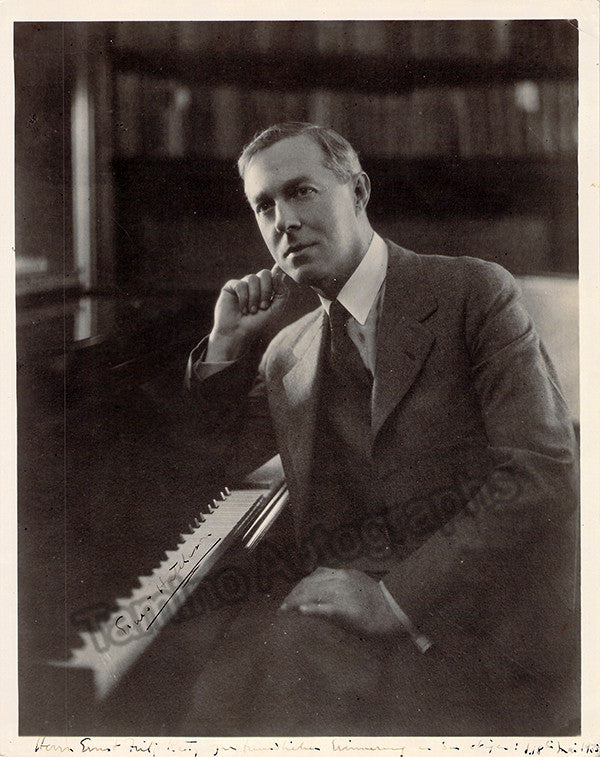 Hutcheson, Ernest - Signed Photograph