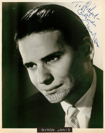 Janis, Byron - Signed Photo