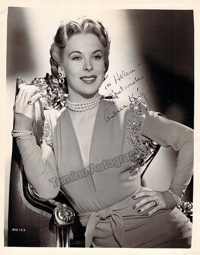 King, Andrea - Signed Photo