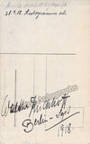 Kirchhoff, Walter - Signed photo postcard as Siegfried