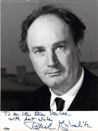 Kubelik, Rafael - Signed Photo