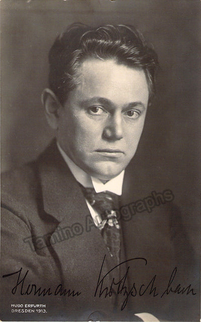Kutzschbach, Ludwig - Signed Photo