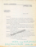 Landowska, Wanda - Lot of 12 Typed Letters Signed