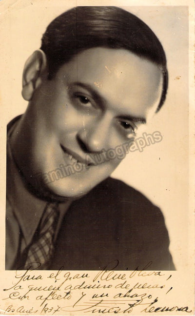 Lecuona, Ernesto - Signed Photo 1937