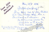 Lehar, Franz - Signed photo postcard