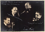 Lener String Quartet - Signed Photo 1939