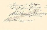 Autograph Lot - Collection of 18 Album Pages Signed by early 20th Century Singers
