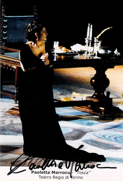 MARROCU, Paoletta - Signed Photo