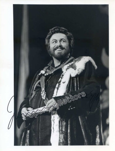 Pavarotti, Luciano - Signed Photo in Role