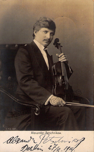 Petschnikoff, Alexander - Signed Photograph