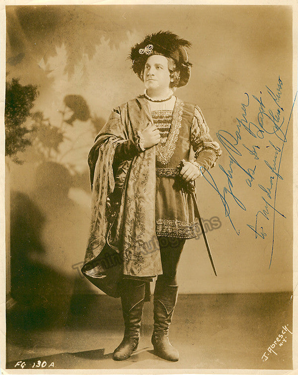 Rayner, Sydney - Signed Photograph as Faust