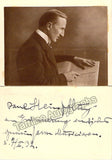 Scheinpflug, Paul - Signed Photo 1932