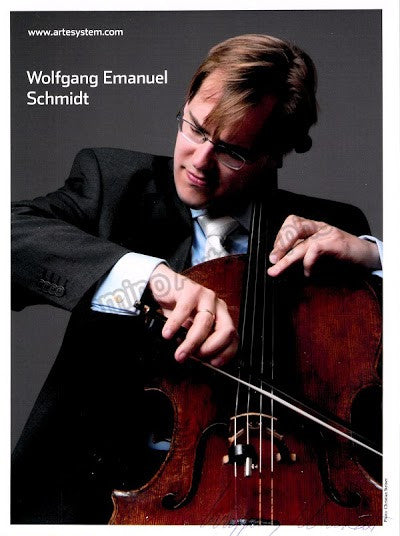 Schmidt, Wolfgang Emanuel - Signed Promo Photo
