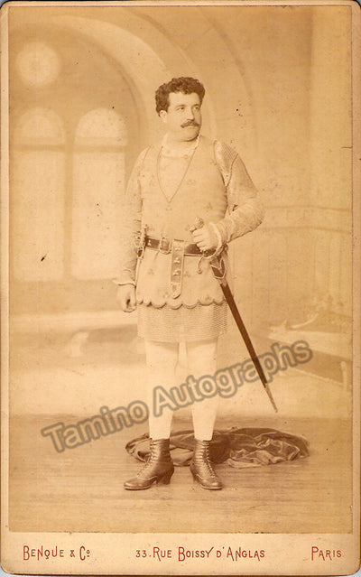 Sellier, Henri - Large Cabinet Photo in Le Tribut de Zamora