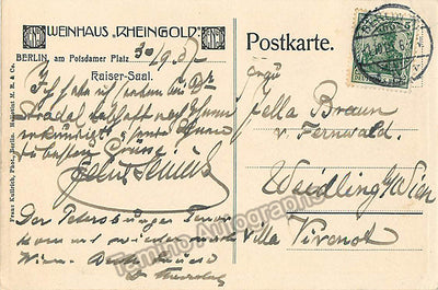 Senius, Felix - Signed Postcard