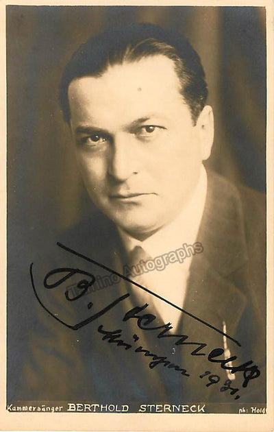 STERNECK, Berthold